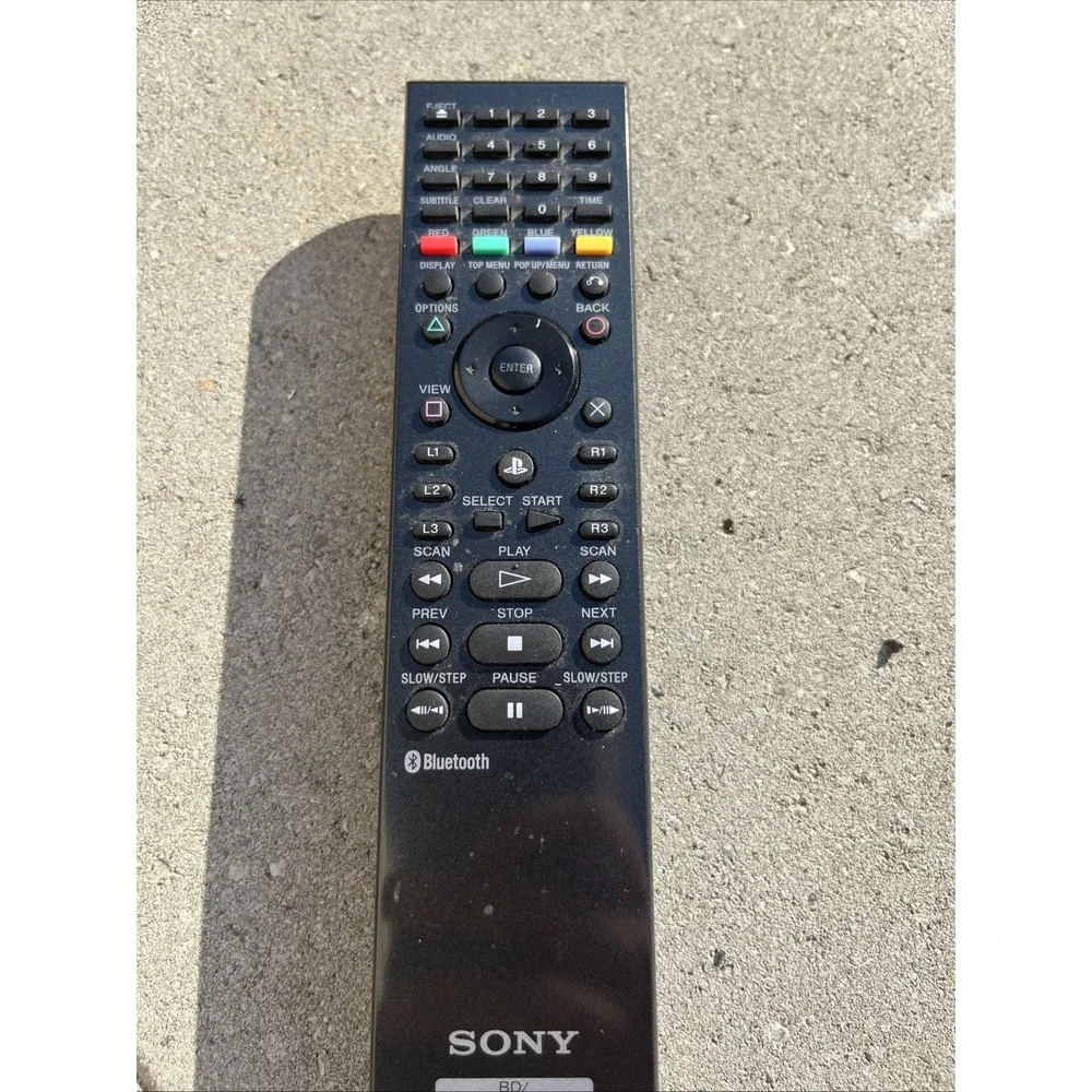 Genuine Sony PS3 BD Playstation 3 Media Blu-ray Disc Remote Control (CECH-ZRC1U)